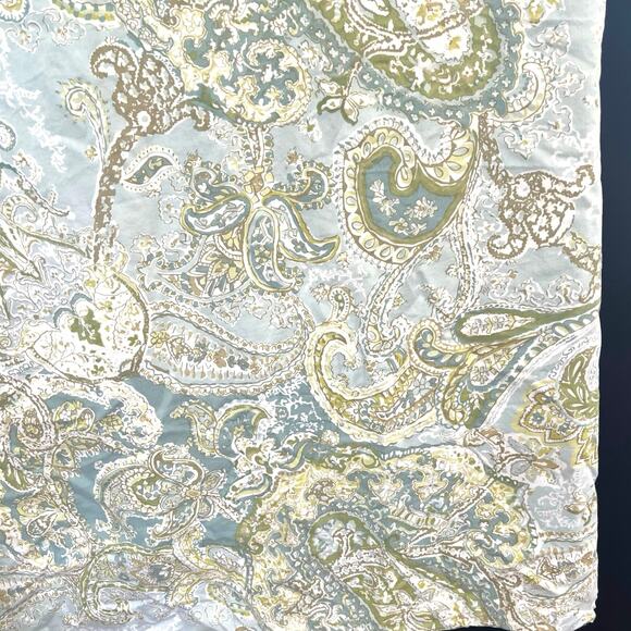Pottery Barn Sienna Paisley Twin Cotton  Duvet Cover - Picture 2 of 8